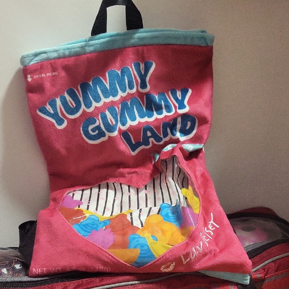 Yummy Gummy Land Pink Backpack